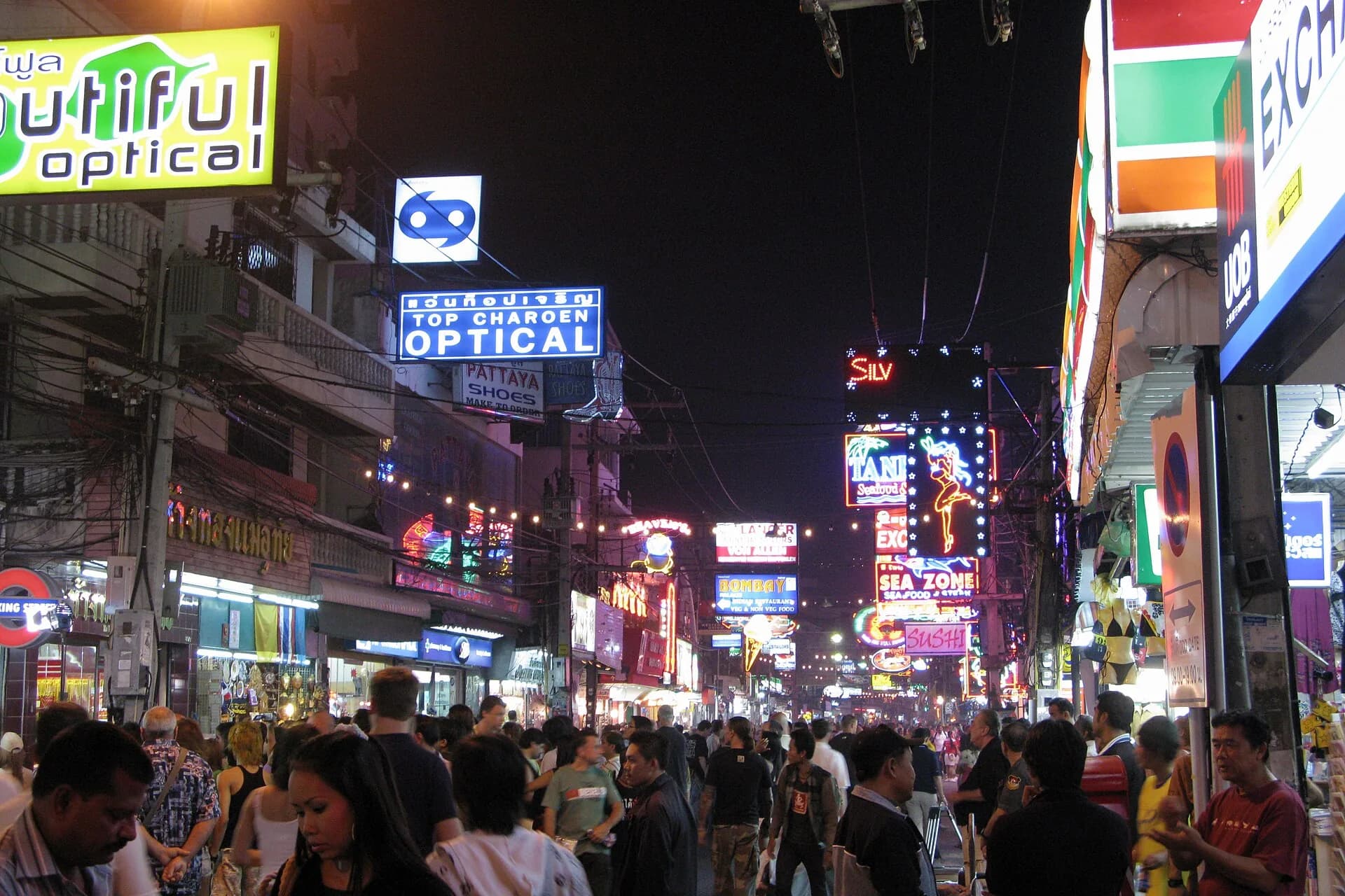 Walking Street ночью