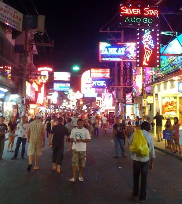 Вход на Walking Street